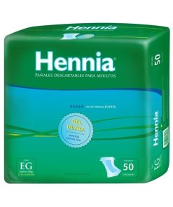 Hennia pañal recto xg x 50 PRX5002